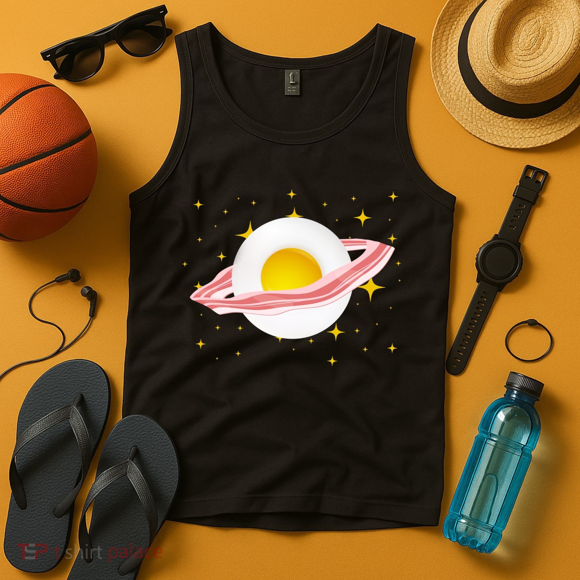 Egg Bacon Planet Tank Top