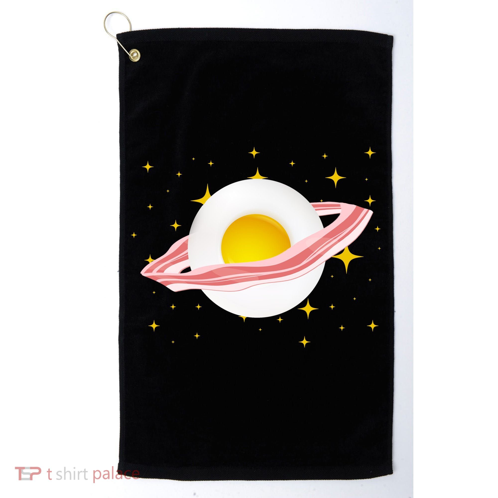 Egg Bacon Planet Golf Towel