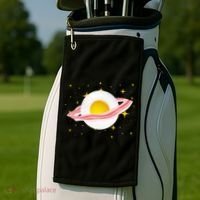 Egg Bacon Planet Golf Towel thumb 2