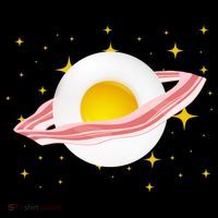 Egg Bacon Planet Women's Long Sleeve Shirt thumb 2