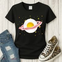 Egg Bacon Planet Women's T-Shirt thumb 3