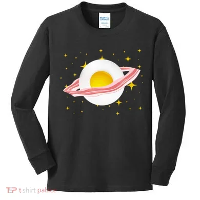 Egg Bacon Planet Kids Long Sleeve Shirt