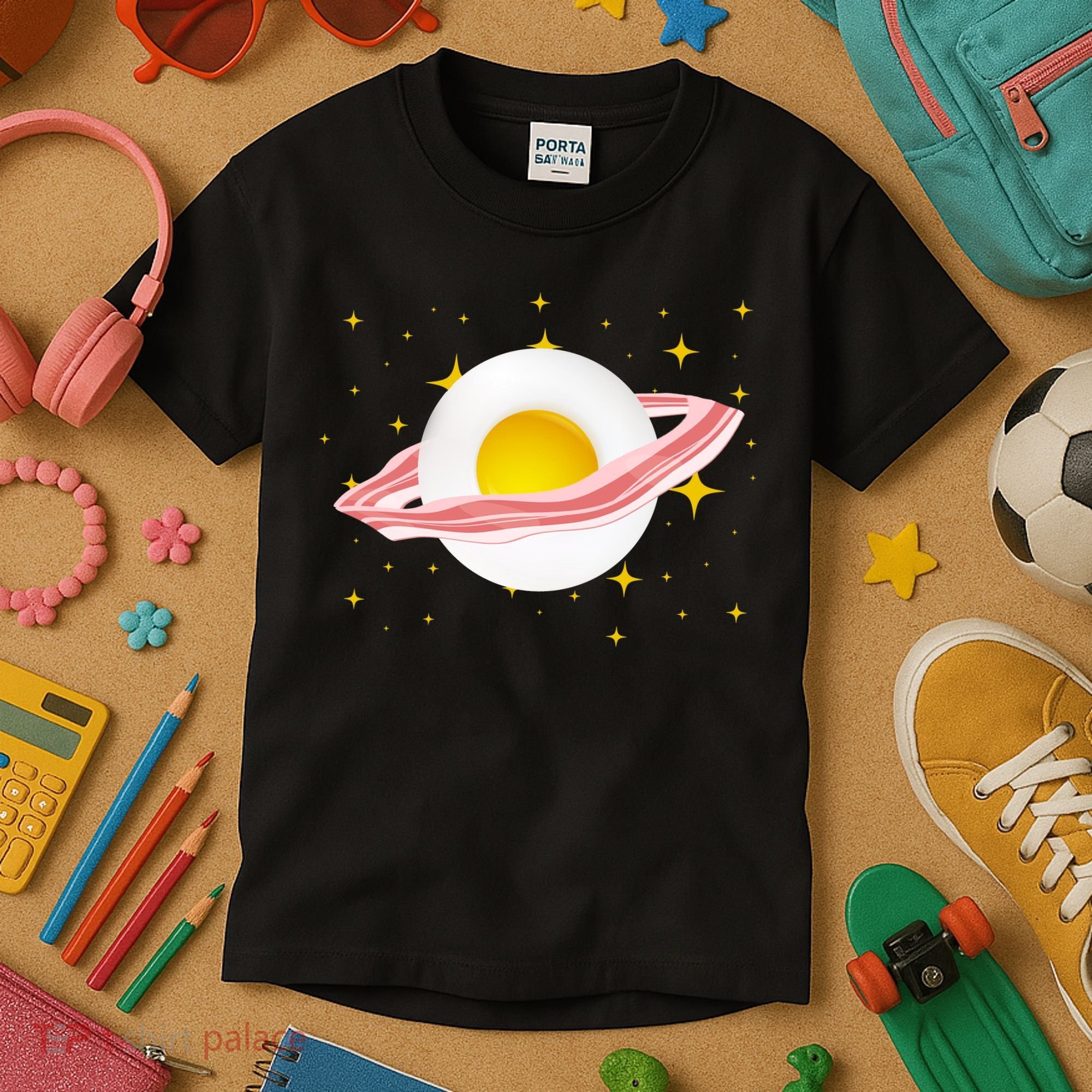 Egg Bacon Planet Kids T-Shirt