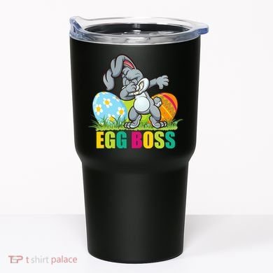 Egg Boss Dabbing Easter Bunny Tumbler