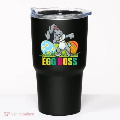 Egg Boss Dabbing Easter Bunny Tumbler