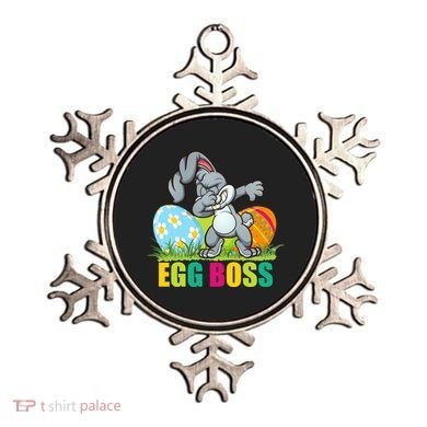 Egg Boss Dabbing Easter Bunny Ornament