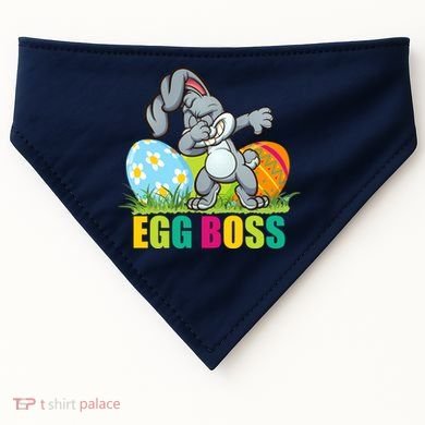 Egg Boss Dabbing Easter Bunny USA-Made Doggie Bandana