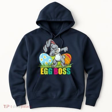 Egg Boss Dabbing Easter Bunny Hoodie