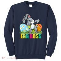 Egg Boss Dabbing Easter Bunny Sweatshirt thumb 0