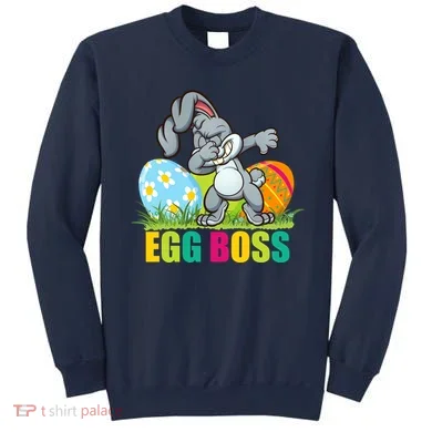 Egg Boss Dabbing Easter Bunny Sweatshirt