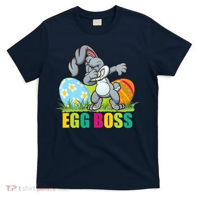 Egg Boss Dabbing Easter Bunny T-Shirt