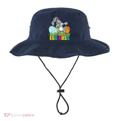 Egg Boss Dabbing Easter Bunny Bucket Hat