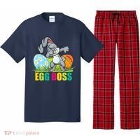 Egg Boss Dabbing Easter Bunny Pajama Set thumb 0