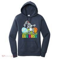 Egg Boss Dabbing Easter Bunny Women's Hoodie thumb 0