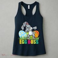 Egg Boss Dabbing Easter Bunny Women's Tank Top thumb 3