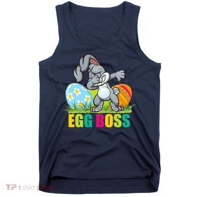 Egg Boss Dabbing Easter Bunny Tank Top