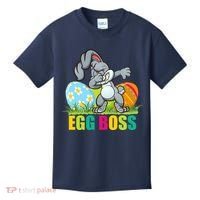 Egg Boss Dabbing Easter Bunny Kids T-Shirt thumb 0