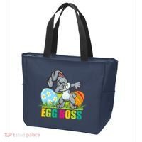 Egg Boss Dabbing Easter Bunny Tote Bag thumb 3