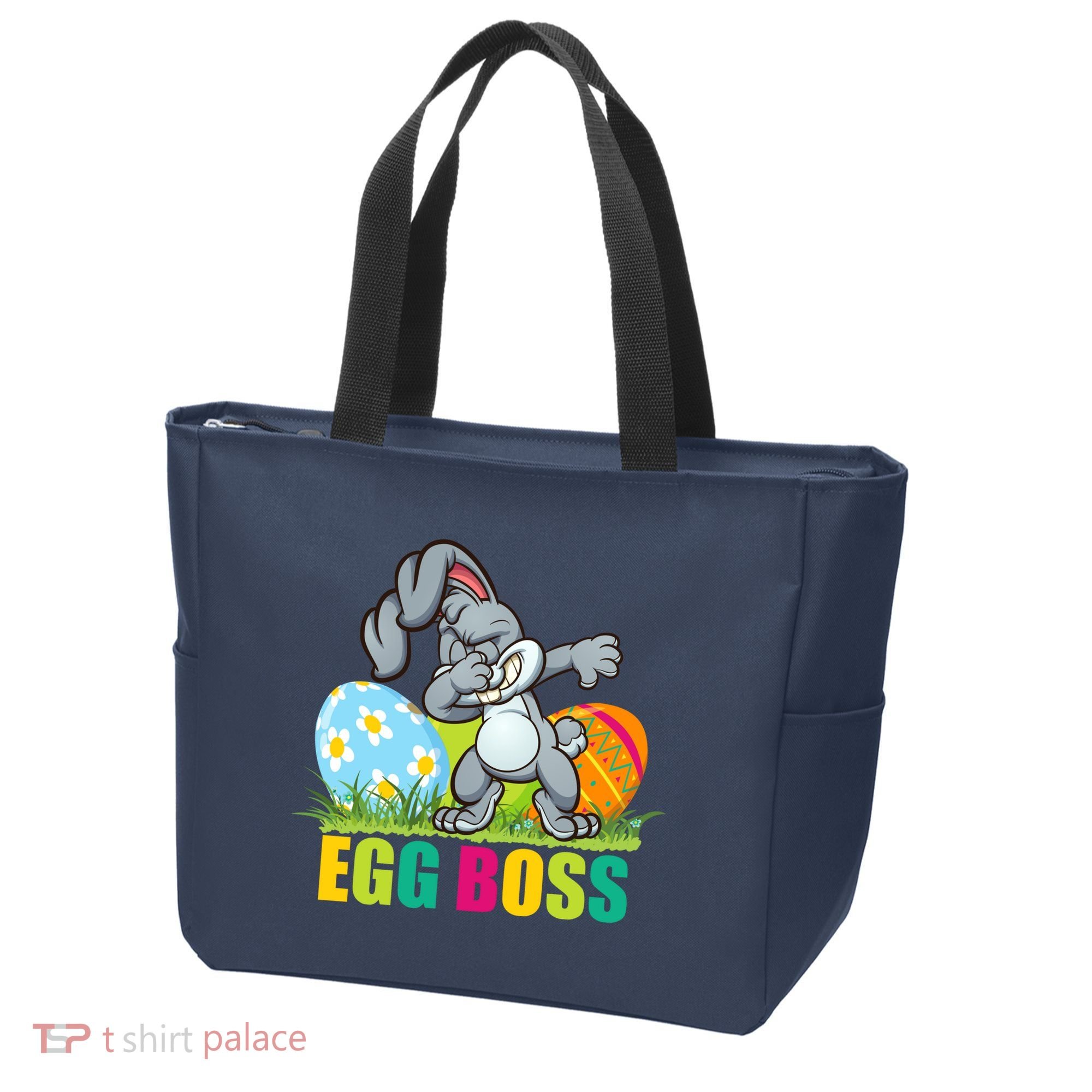 Egg Boss Dabbing Easter Bunny Tote Bag