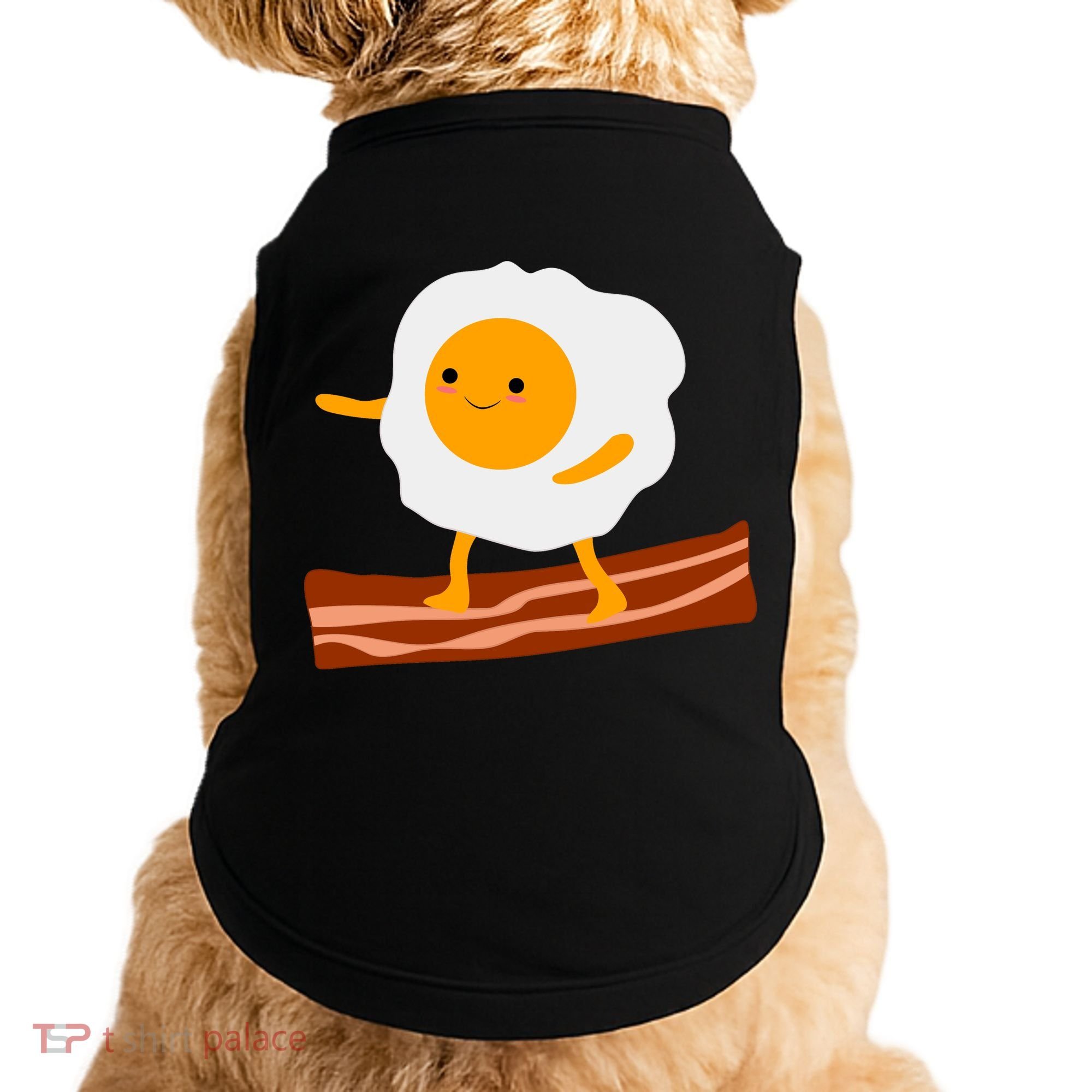 Egg Surfing On Bacon Doggie Tank