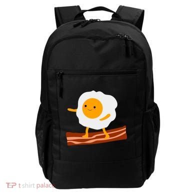 Egg Surfing On Bacon Backpack
