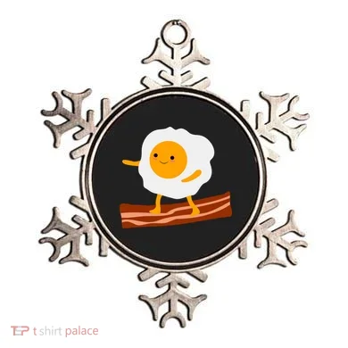 Egg Surfing On Bacon Ornament