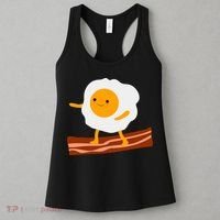 Egg Surfing On Bacon Women's Tank Top thumb 3