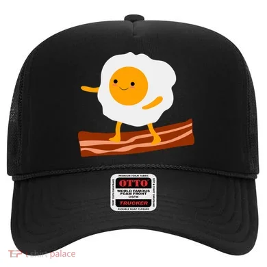 Egg Surfing On Bacon Hat