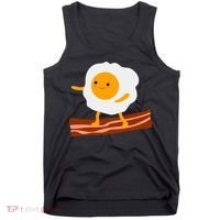 Egg Surfing On Bacon Tank Top thumb 0