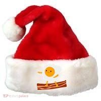 Egg Surfing On Bacon Santa Hat thumb 0