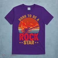 Electric Guitar Guitarist Rock _ Born To Be A Rock Star T-Shirt thumb 5