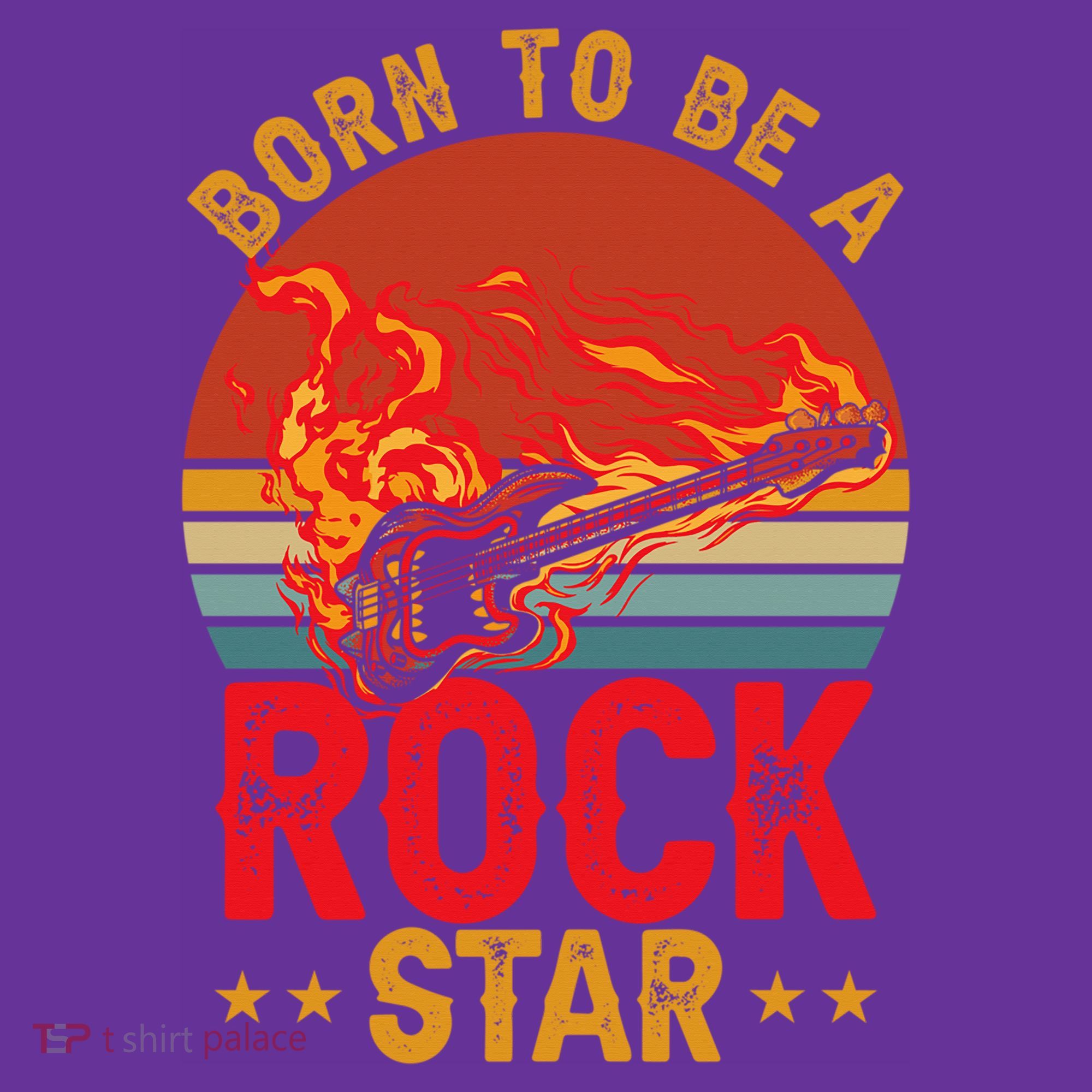 Electric Guitar Guitarist Rock _ Born To Be A Rock Star Visor