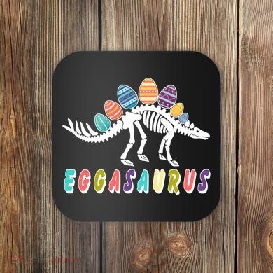 Eggasaurus Dino Stegosaurus Easter Egg Dinosaur Coaster