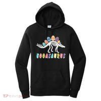 Eggasaurus Dino Stegosaurus Easter Egg Dinosaur Women's Hoodie thumb 0