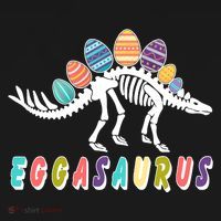 Eggasaurus Dino Stegosaurus Easter Egg Dinosaur Mousepad thumb 1