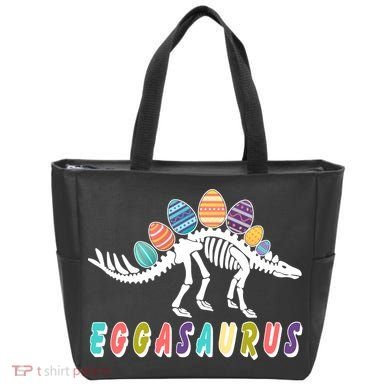 Eggasaurus Dino Stegosaurus Easter Egg Dinosaur Tote Bag