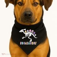 Eggasaurus Plateosaurus Funny Cute Easter USA-Made Doggie Bandana thumb 1