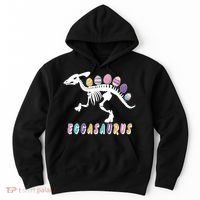 Eggasaurus Plateosaurus Funny Cute Easter Hoodie thumb 0