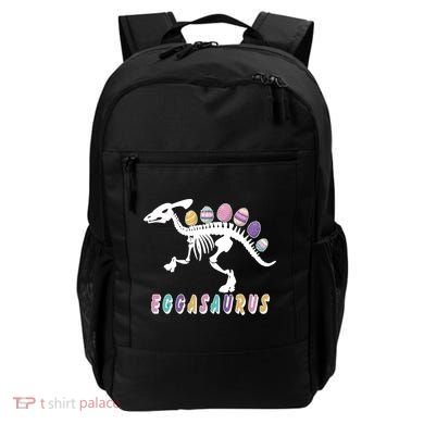 Eggasaurus Plateosaurus Funny Cute Easter Backpack
