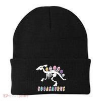 Eggasaurus Plateosaurus Funny Cute Easter Beanie thumb 0