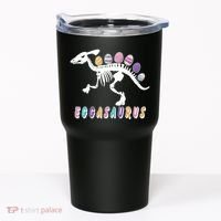 Eggasaurus Plateosaurus Funny Cute Easter Tumbler thumb 0