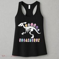 Eggasaurus Plateosaurus Funny Cute Easter Women's Tank Top thumb 3