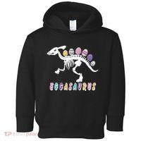 Eggasaurus Plateosaurus Funny Cute Easter Toddler Hoodie thumb 0