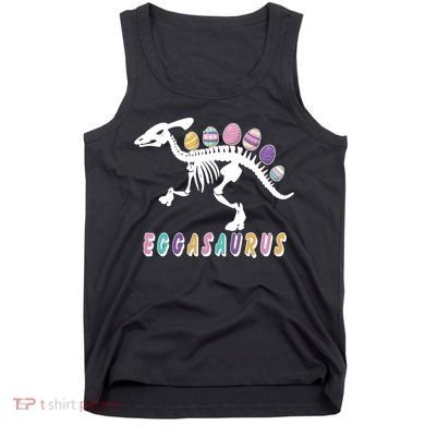 Eggasaurus Plateosaurus Funny Cute Easter Tank Top