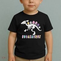 Eggasaurus Plateosaurus Funny Cute Easter Toddler T-Shirt thumb 2