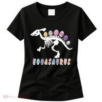 Eggasaurus Plateosaurus Funny Cute Easter Women's T-Shirt thumb 0