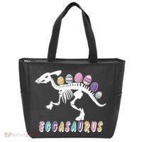 Eggasaurus Plateosaurus Funny Cute Easter Tote Bag thumb 0