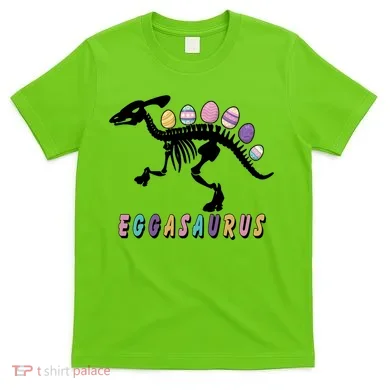 Eggasaurus Plateosaurus Funny Cute Easter T-Shirt