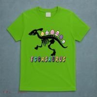 Eggasaurus Plateosaurus Funny Cute Easter T-Shirt thumb 5