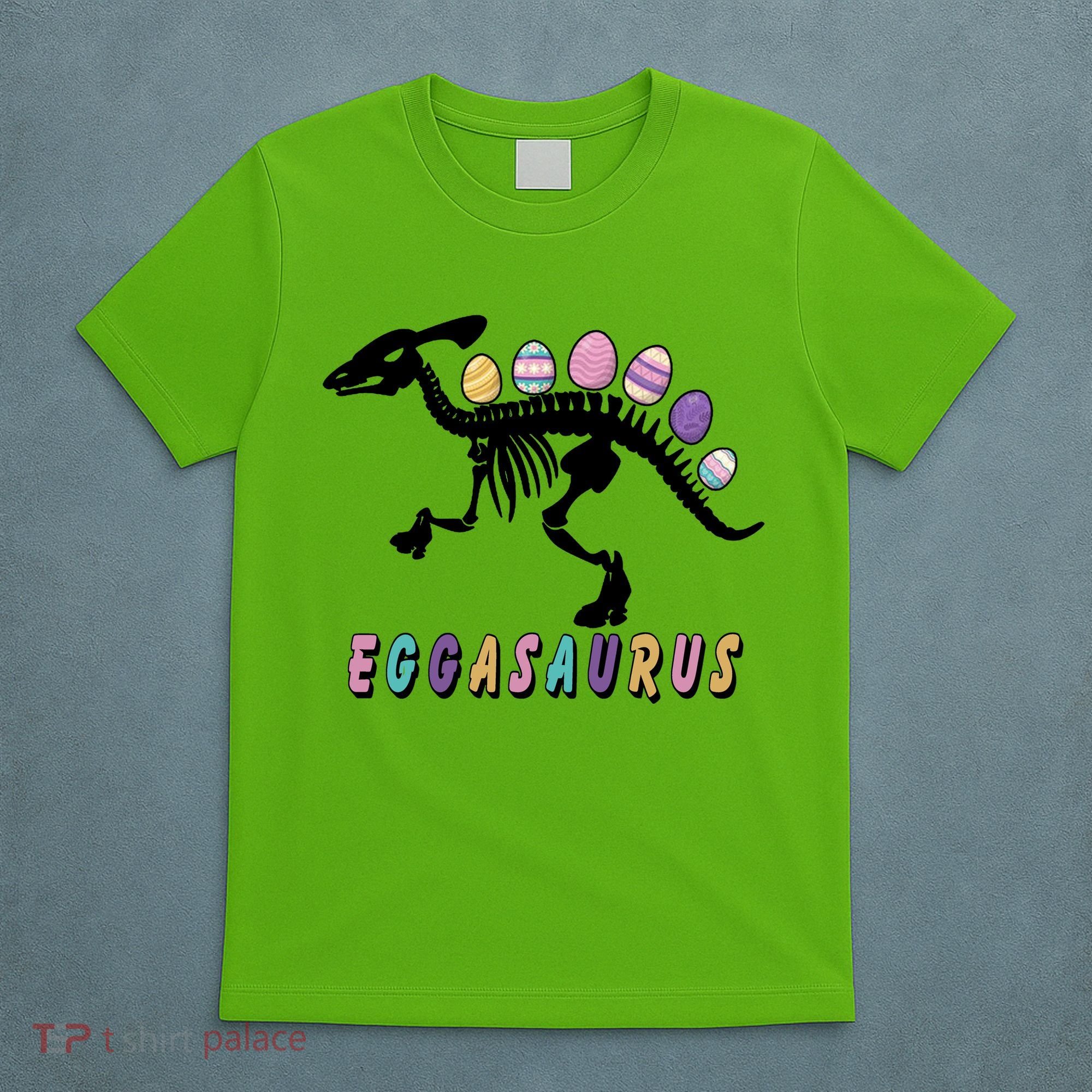 Eggasaurus Plateosaurus Funny Cute Easter T-Shirt